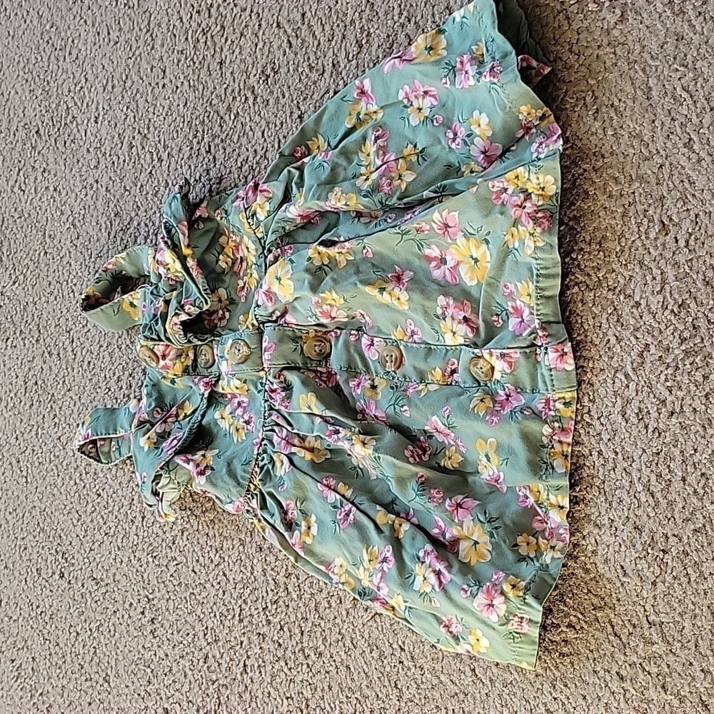 Little Lass Baby Girl's Floral Dress - Picture 1 of 7